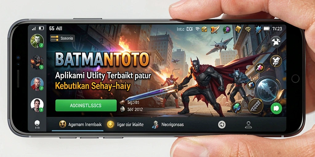 Screenshot utama BATMANTOTO menampilkan antarmuka yang ramah pengguna.