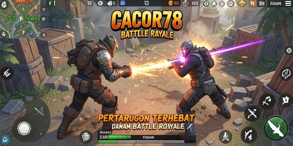 Tampilan gameplay <strong>CACOR78</strong> yang seru dan menegangkan di medan pertempuran.
