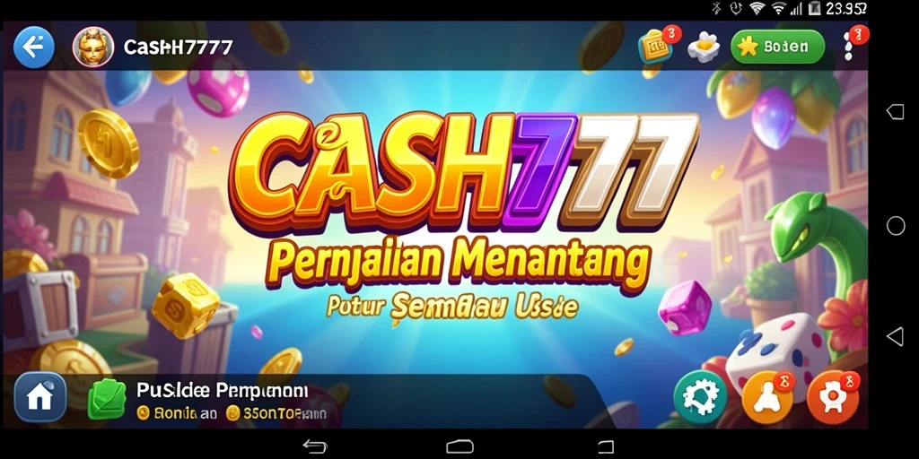 Tampilan gameplay CASH777 yang menantang dan seru.