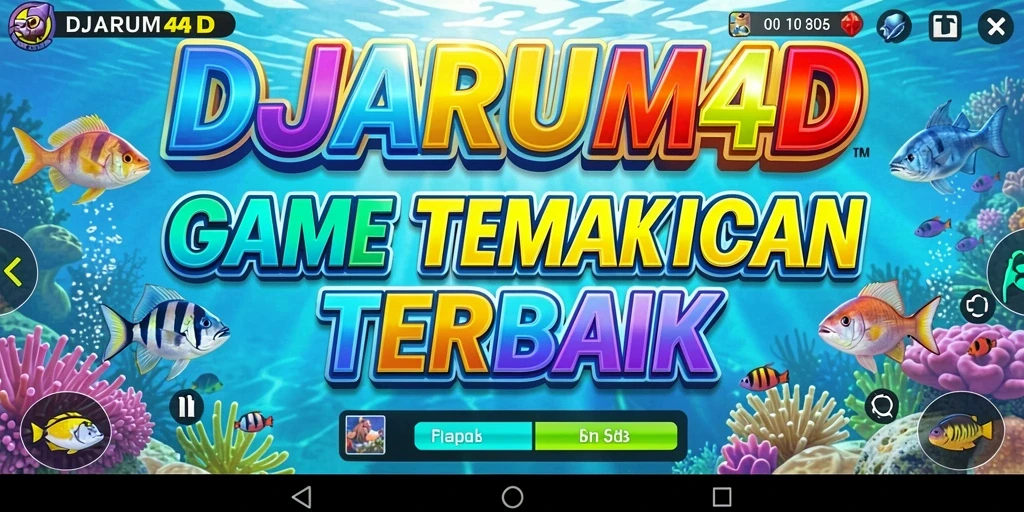 Screenshot utama DJARUM4D menampilkan gameplay Tembak Ikan yang seru.