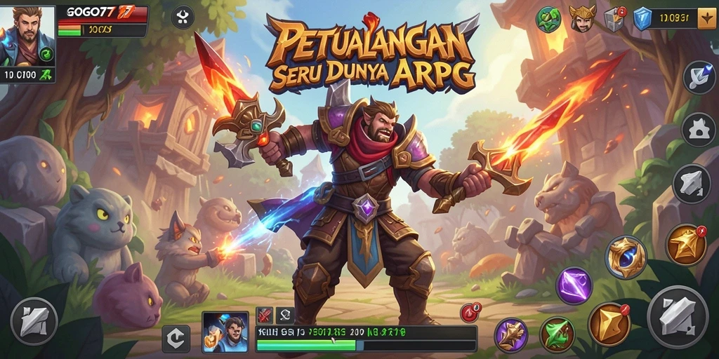 Tampilan gameplay GOGO77 yang memukau dan penuh aksi.