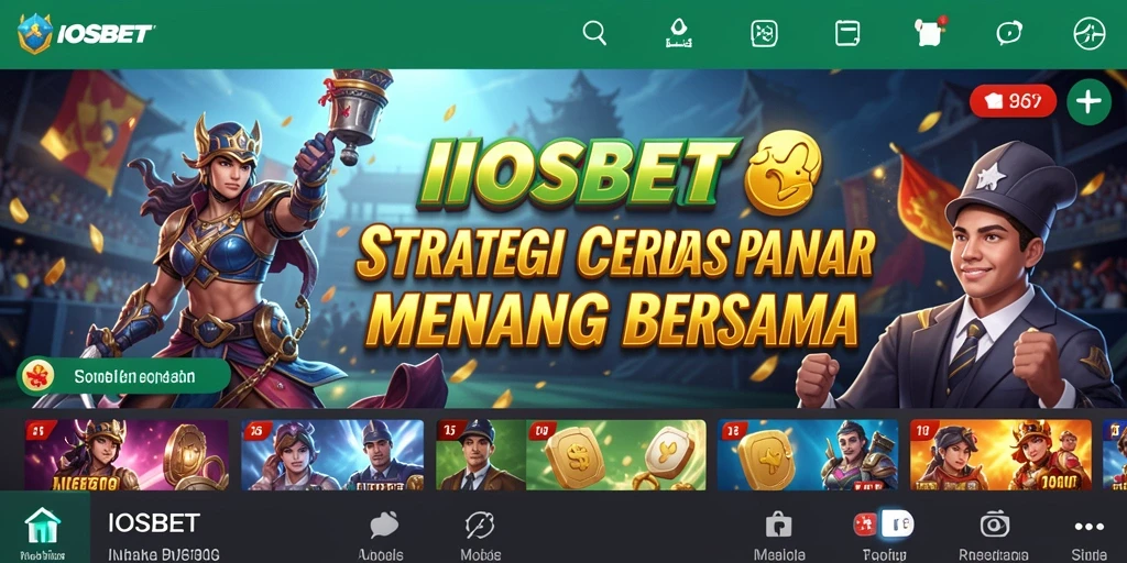 Screenshot gameplay <strong>IOSBET</strong> menampilkan pertempuran strategis yang mendebarkan.