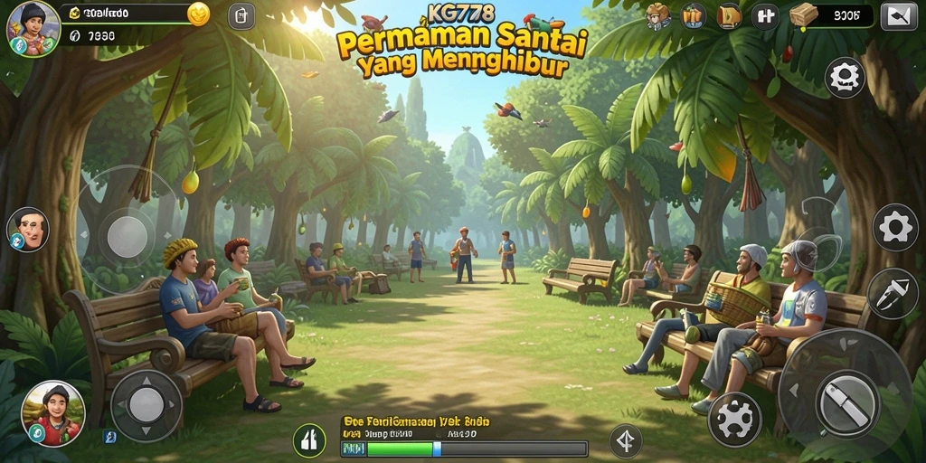 Tangkapan layar gameplay KG778 yang menghibur dan penuh warna.
