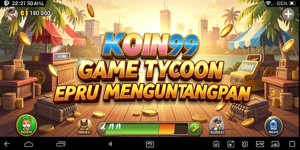 Tampilan utama gameplay KOIN99 yang menarik dan penuh tantangan.