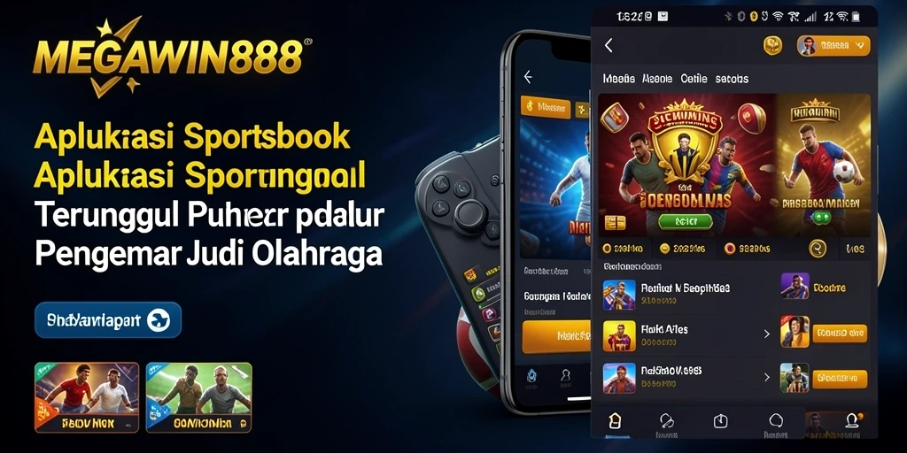 Screenshot utama MEGAWIN888 menunjukkan gameplay taruhan olahraga yang menarik.
