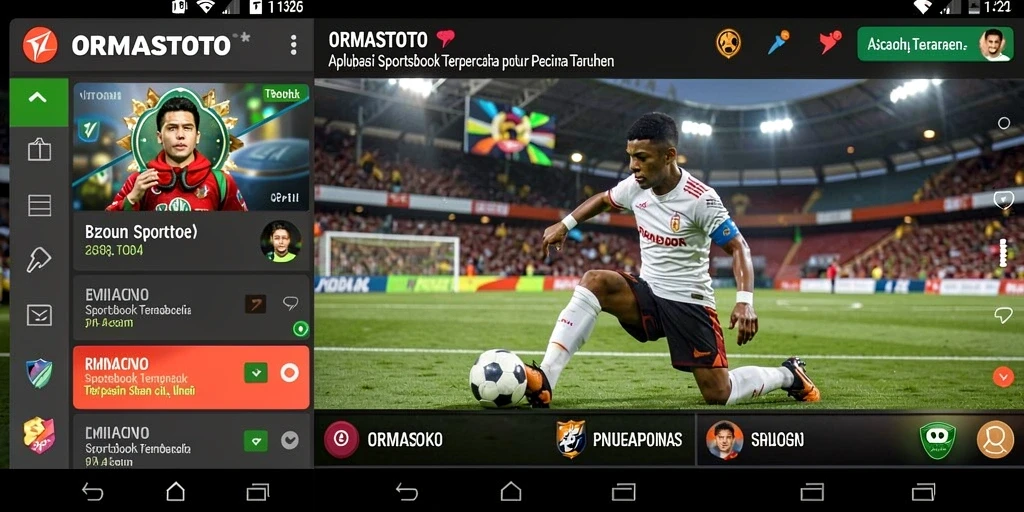 Tampilan gameplay ORMASTOTO dengan fitur taruhan yang beragam.