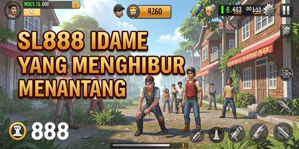 Tampilan gameplay SL888 yang menarik dan seru.