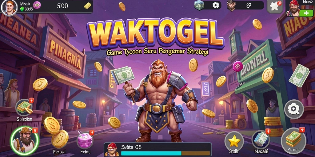Tampilan gameplay seru dari WAKTOGEL yang menantang pemain.