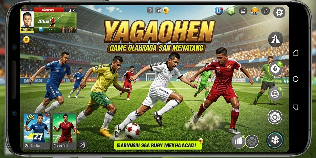 Tampilan gameplay YAGAOHEN yang seru dan dinamis.